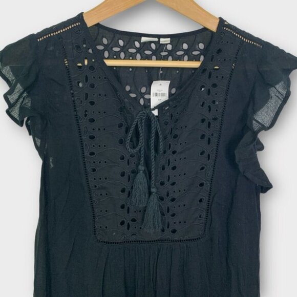 NWT GAP Flutter Sleeve Boho Top - Picture 3 of 8